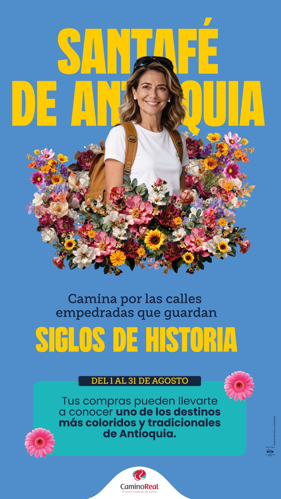 Afiche de María para Camino Real