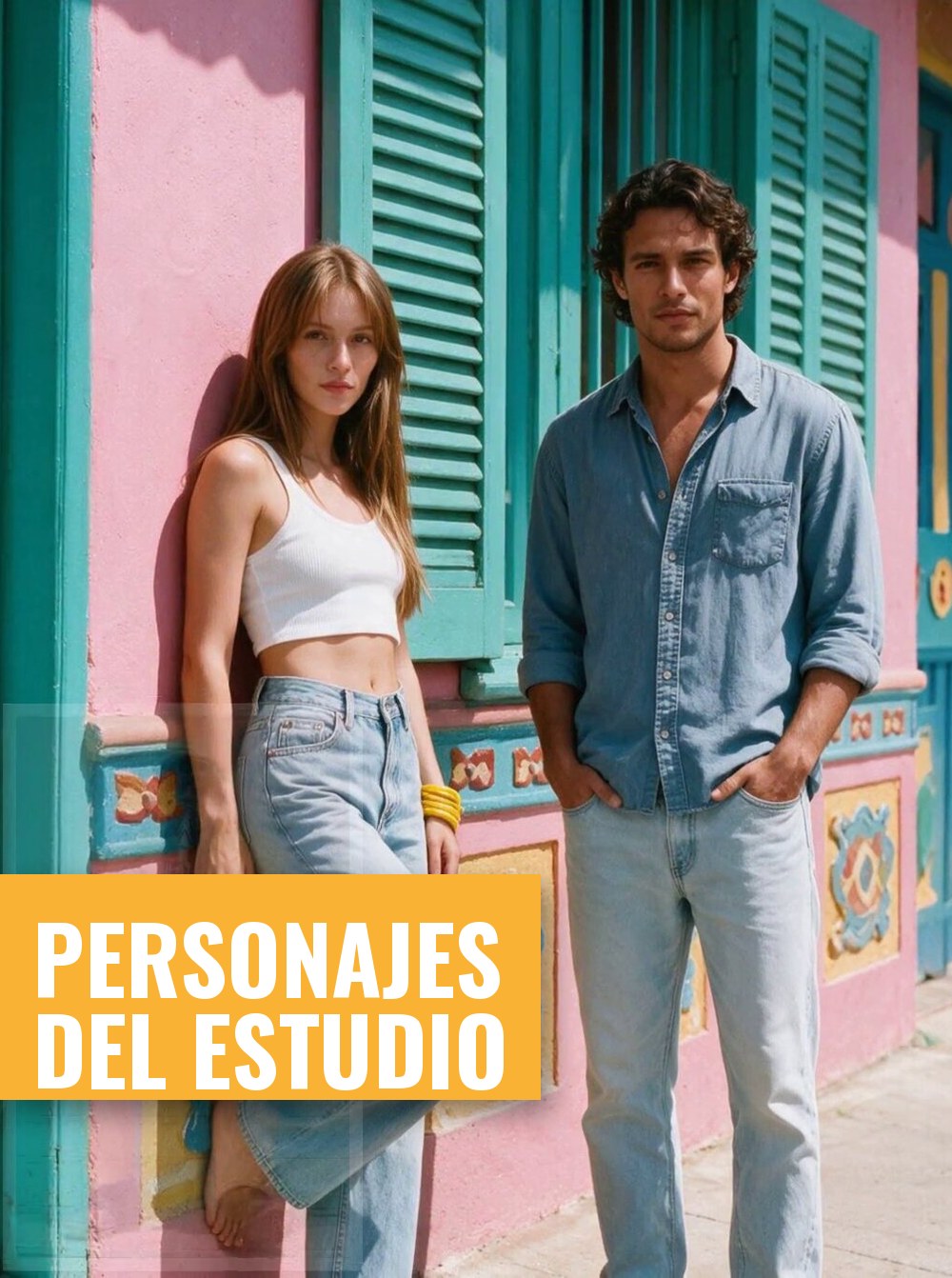 Portada del proyecto Personajes del estudio